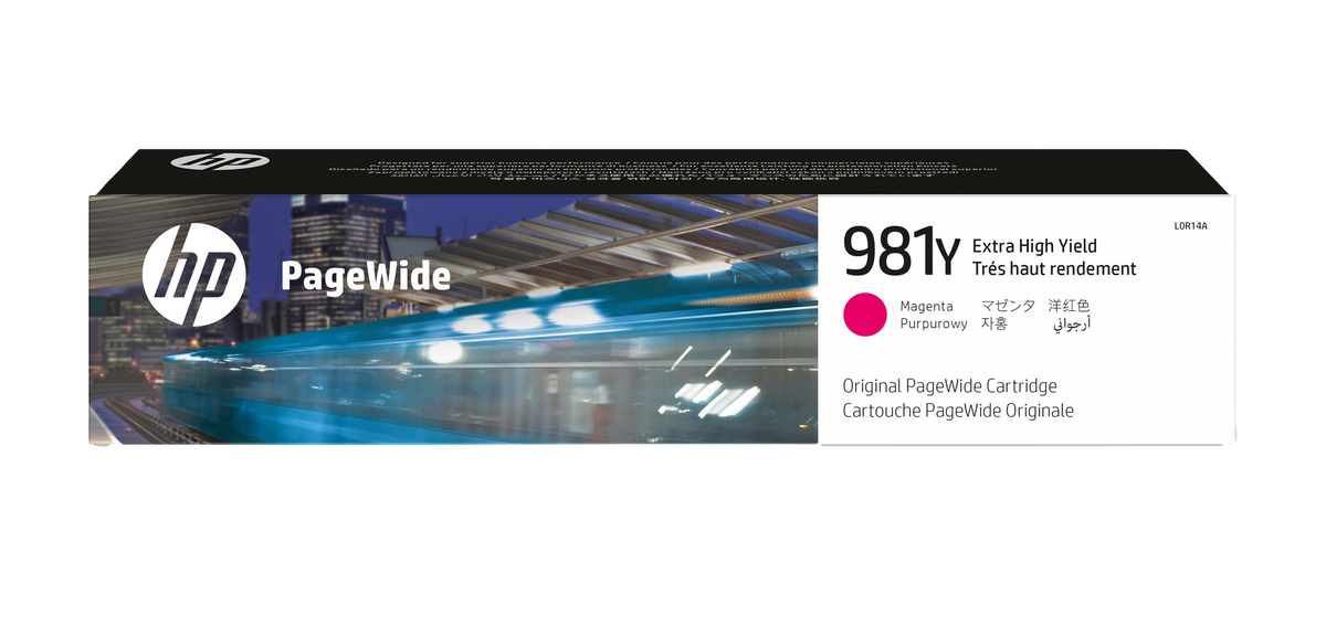HP # 981Y High Yield Magenta Original PageWide Cartridge - MFP586/Color 556 seriesE58650