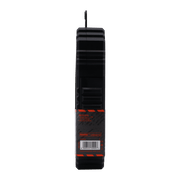 Side view of Rugged by Volkano Dual USB Car Charger featuring QC3.0 and PD for fast charging.