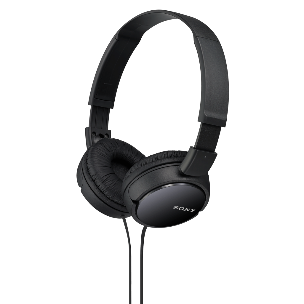 Sony MDR-ZX110 (Black) Headphones Earphone Foldable