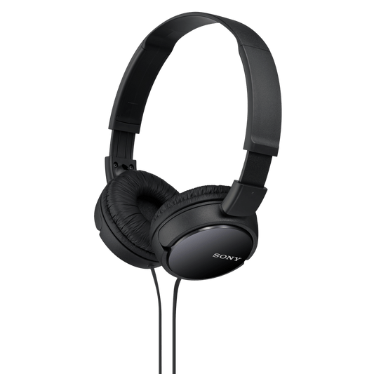 Sony MDR-ZX110 (Black) Headphones Earphone Foldable