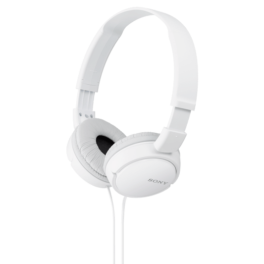 Sony MDR-ZX110 (White) Headphones Earphone Foldable