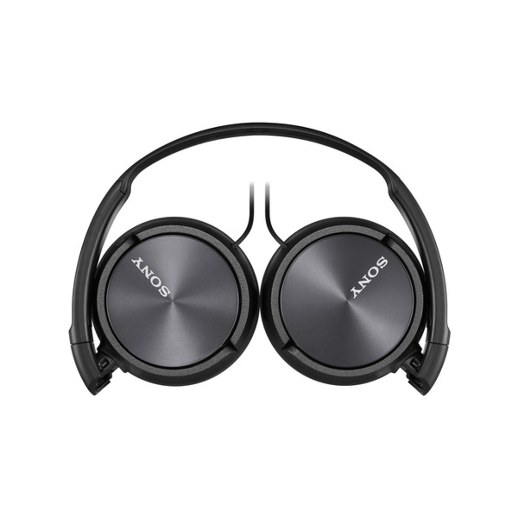 Sony MDR-ZX310AP (Black) Folding Aux Headphones with Mic