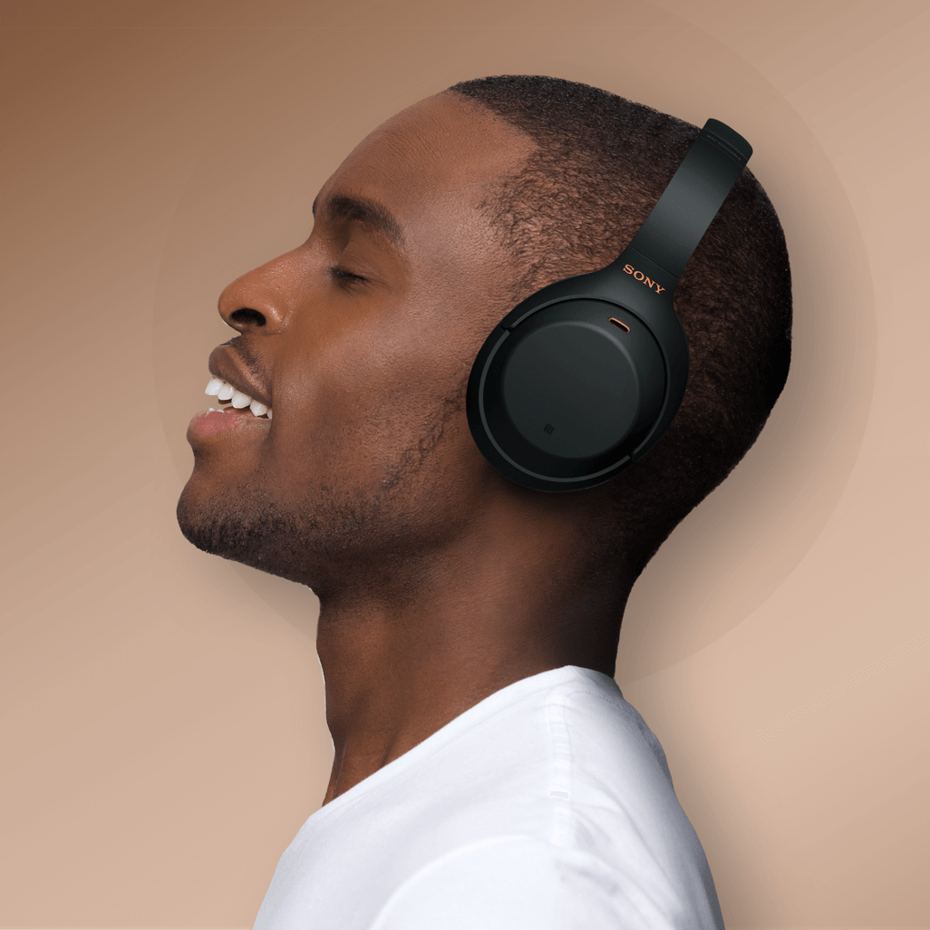 Sony WH-1000XM4 (Black) Noise Cancelling BT Headphones