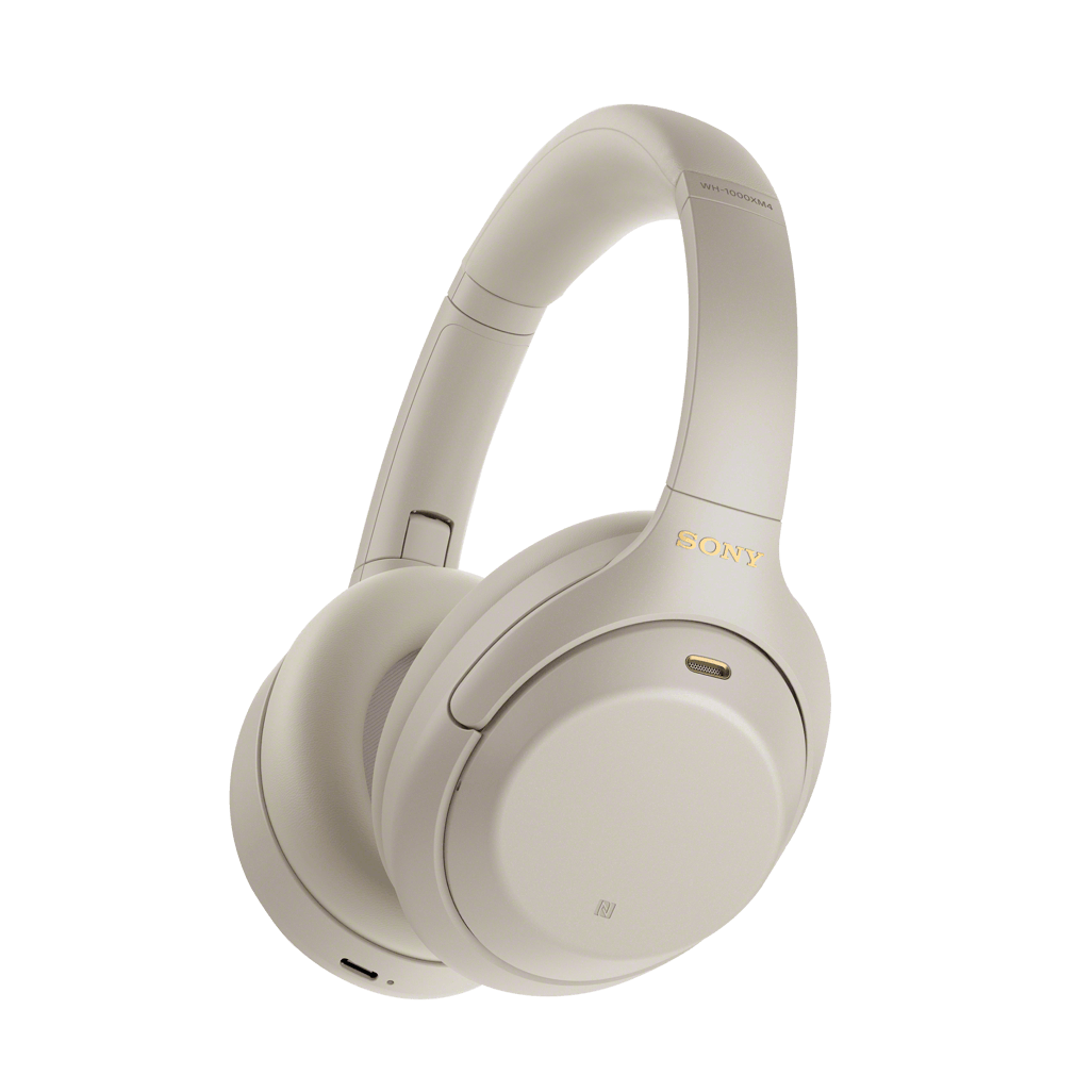 Sony WH-1000XM4 (Silver) Noise Cancelling BT Headphones