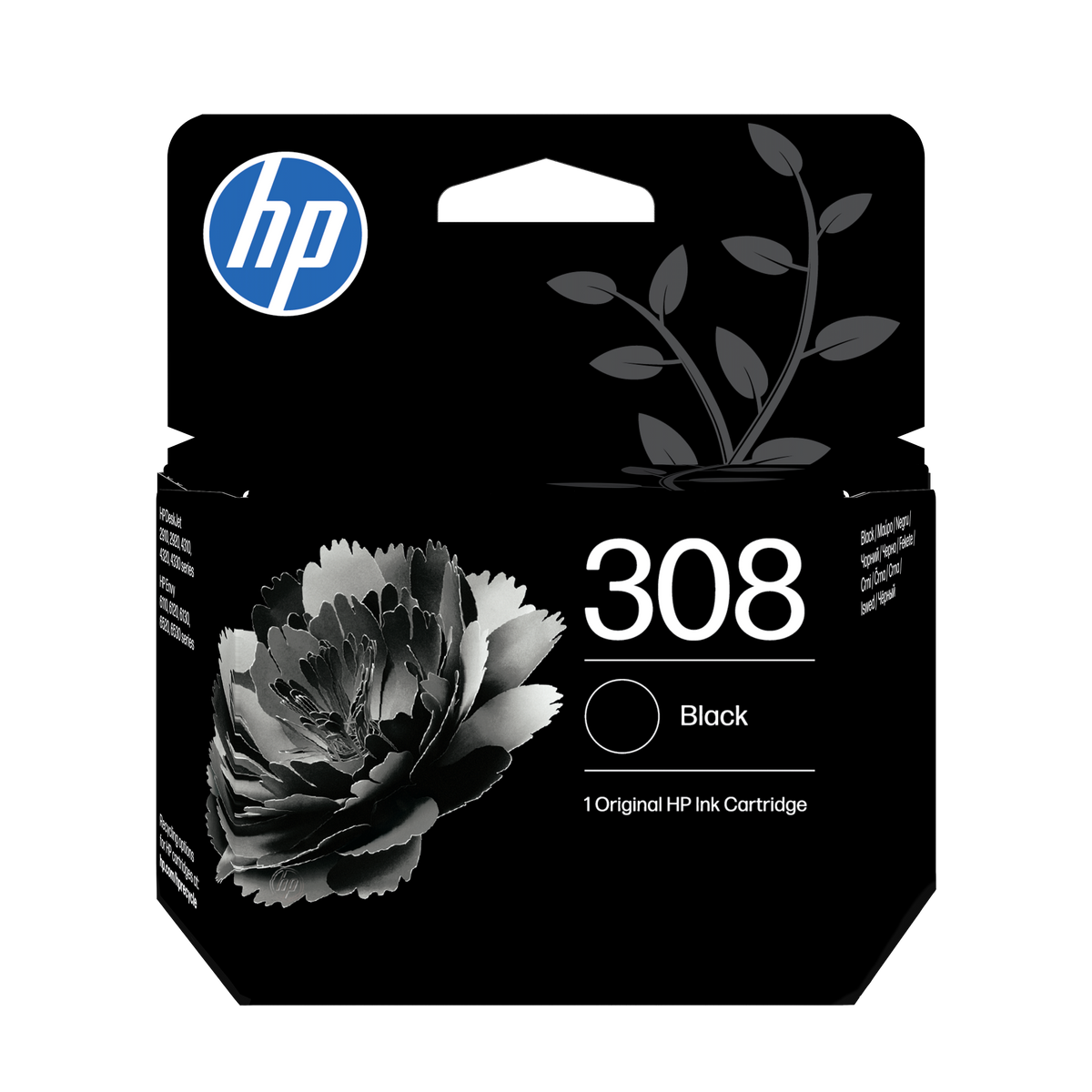 HP 308 Black Original Ink Cartridge