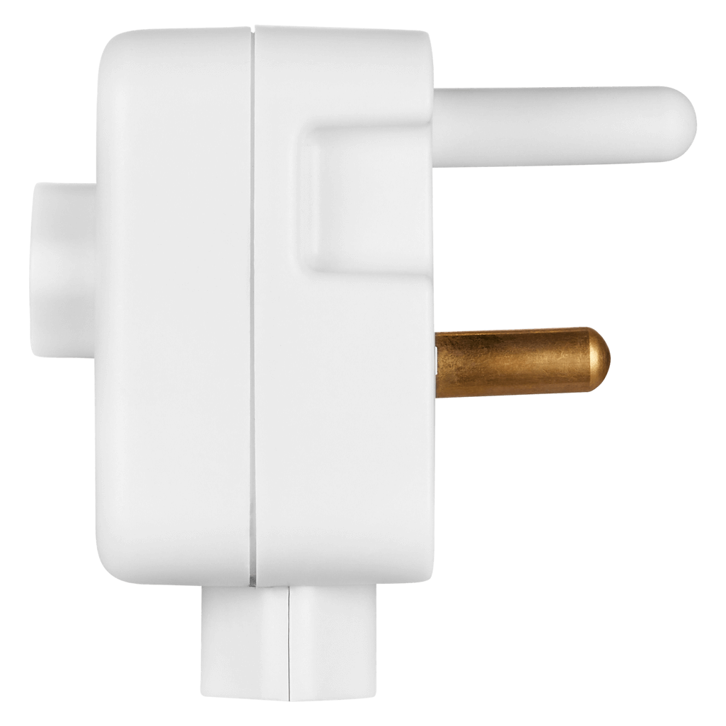 SWITCHED 2 Way Adaptor top and bottom loader- White