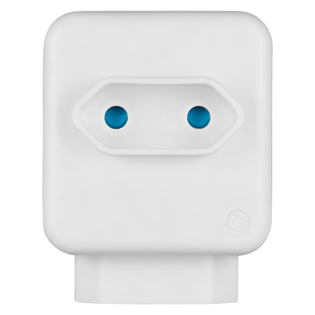 SWITCHED 2 Way Adaptor top and bottom loader- White