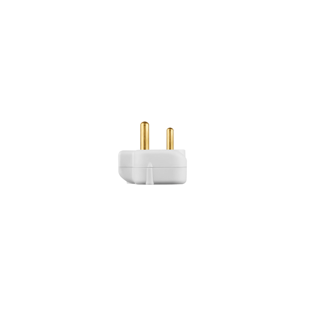 SWITCHED 3 Way Medium Surge adaptor with type C + USB - White