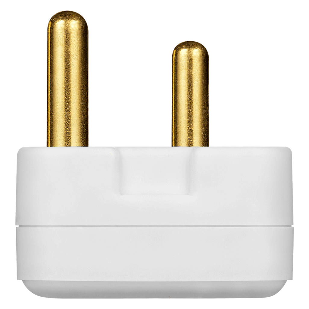 SWITCHED 3 Way Medium Surge adaptor - White