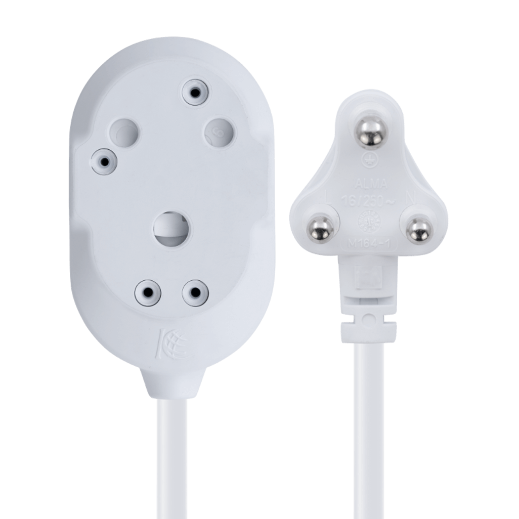 SWITCHED HEAVY DUTY Back To Back(BTB) EXTENSION LEADS 5M