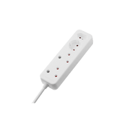 SWITCHED High Surge 4 Way Multiplug 0.5M with 1140J surge protection for safe electronics connectivity.