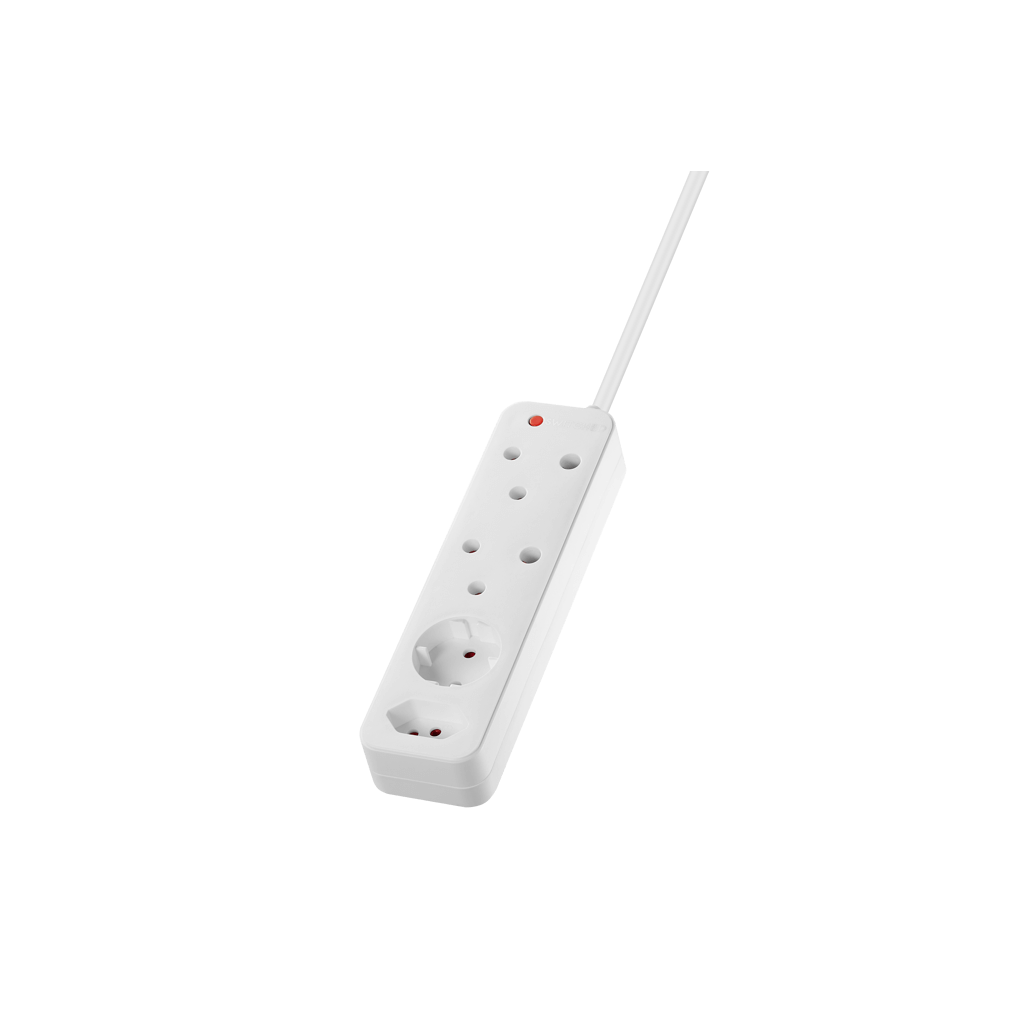 SWITCHED High Surge 4 Way Multiplug 3M 1140J, essential power strip for multiple devices.