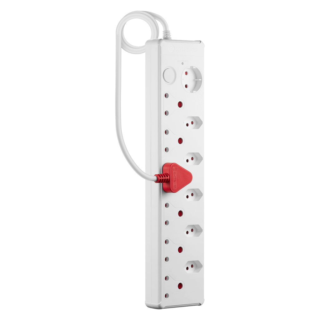 SWITCHED Medium Surge 12 - Way Multiplug 0.5M