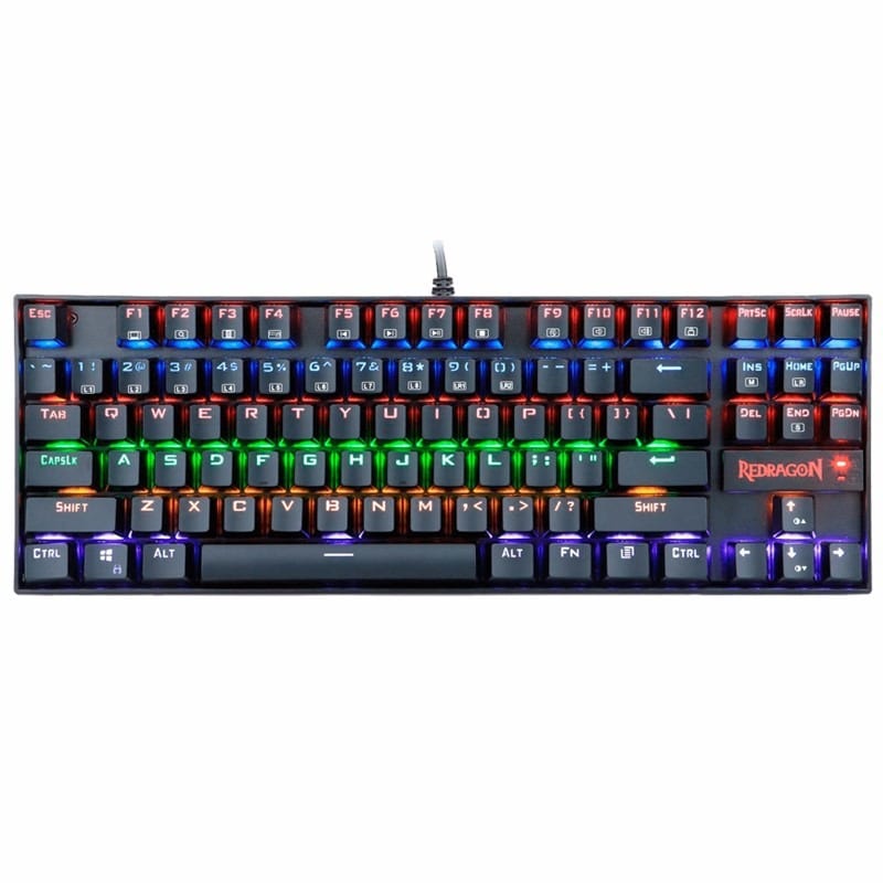 REDRAGON KUMARA RGB MECHANICAL Gaming Keyboard – Black - Unboxed
