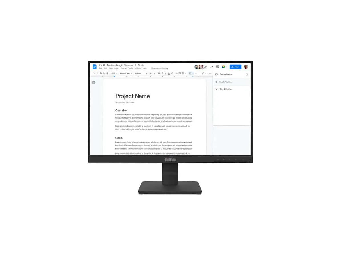 LENOVO S22-4E 21.5INCH MONITOR