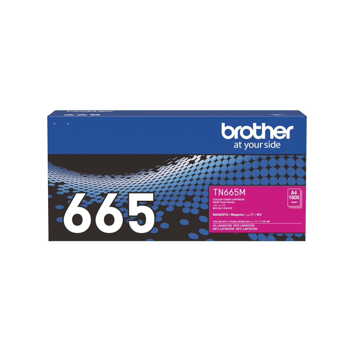 Brother TN-665M Brother | Standard Magenta Toner Cartridge