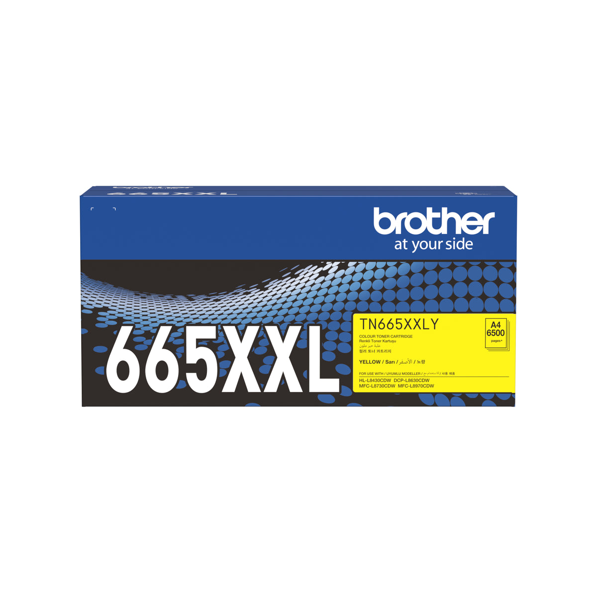 Brother TN-665XXLY Brother Super High Yield Yellow Toner Cartridge