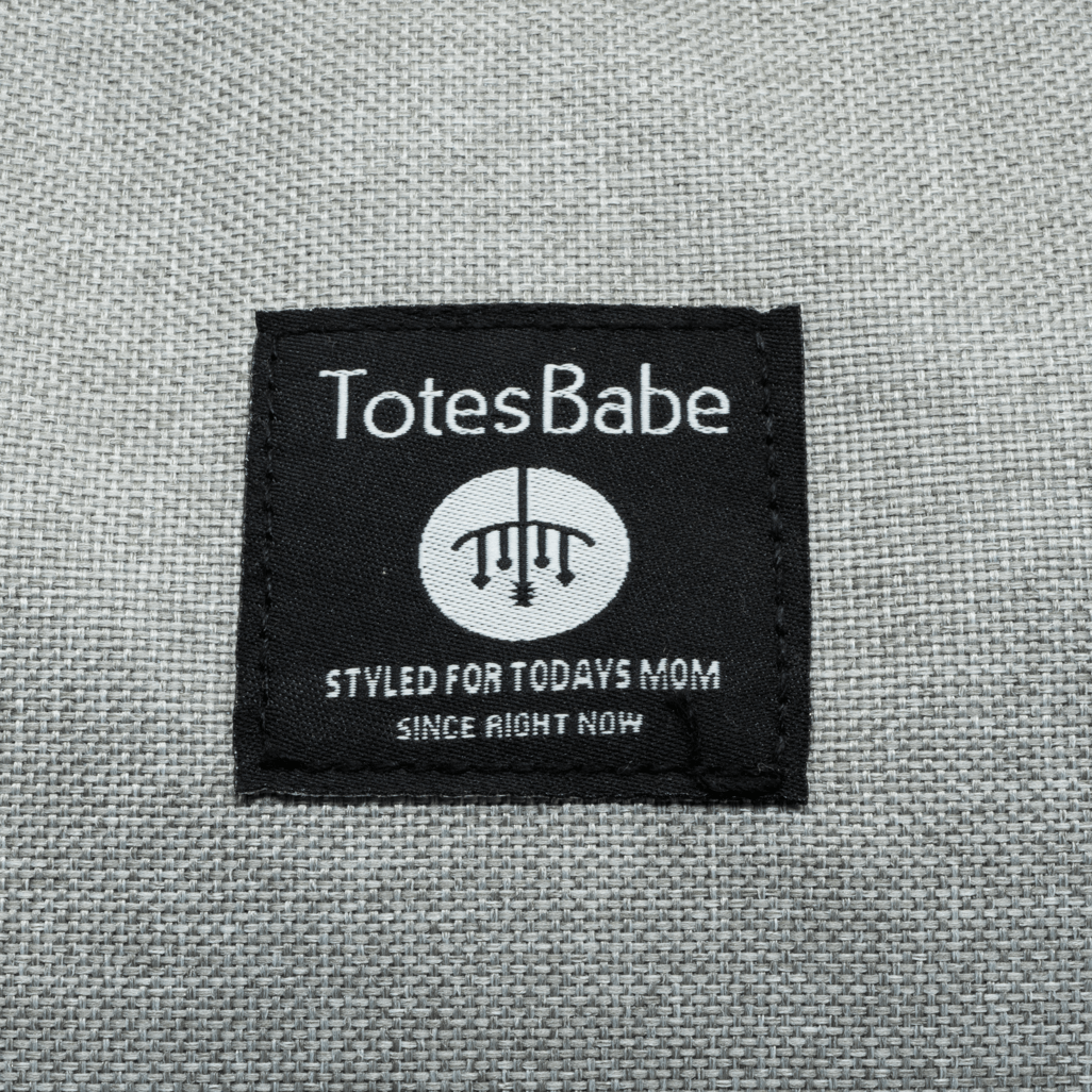 Totes Babe Alma 18L Diaper Backpack, Grey.