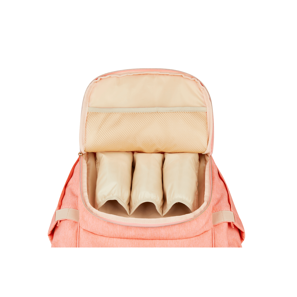 Totes Babe Alma 18L Diaper Backpack Peach