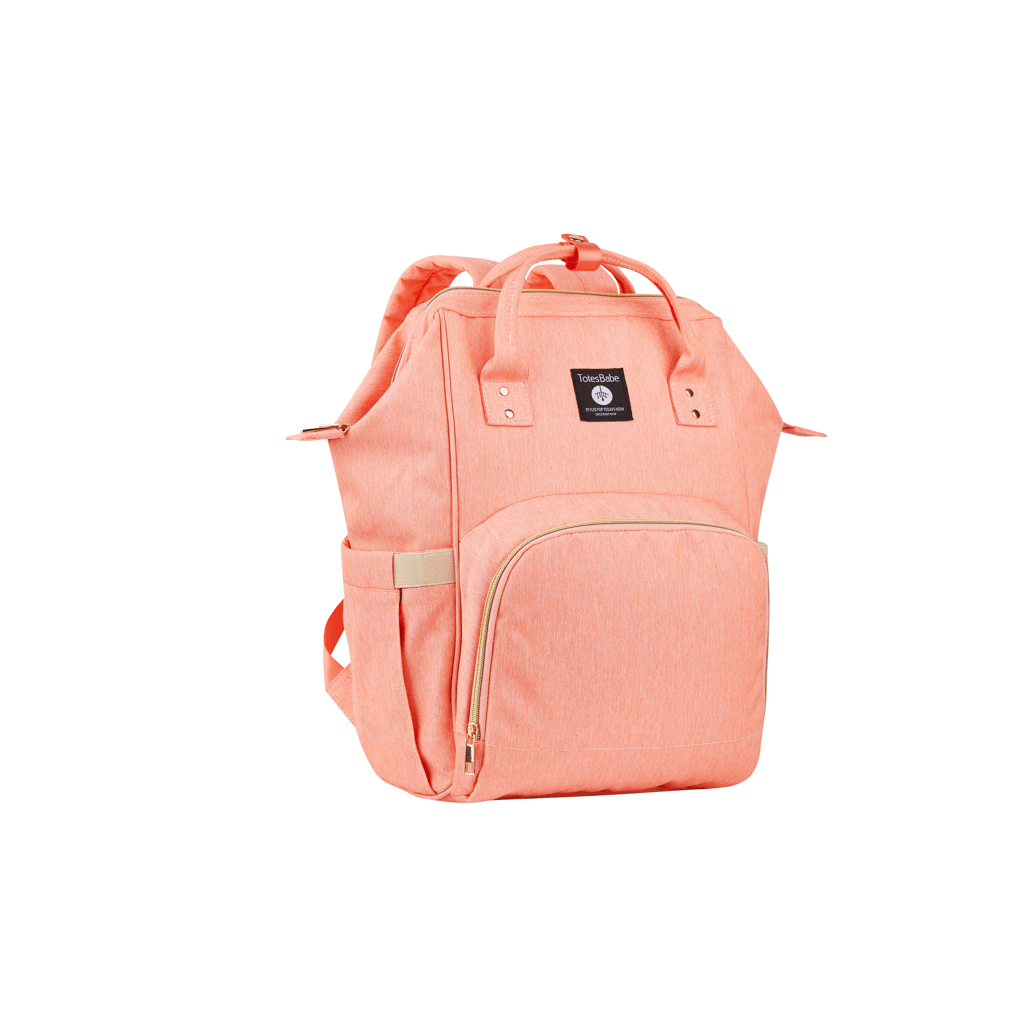 Totes Babe Alma 18L Diaper Backpack Peach