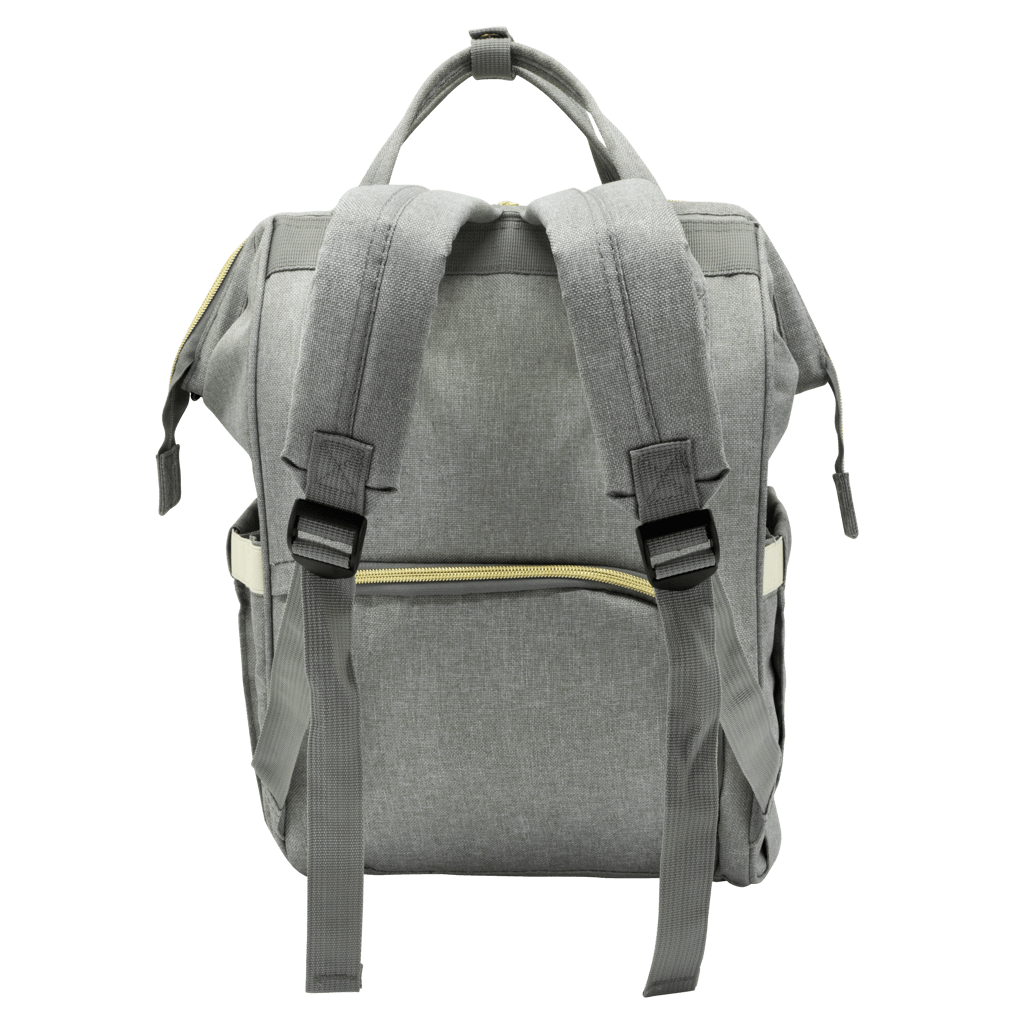 Totes Babe Alma 18L Diaper Backpack, Grey.