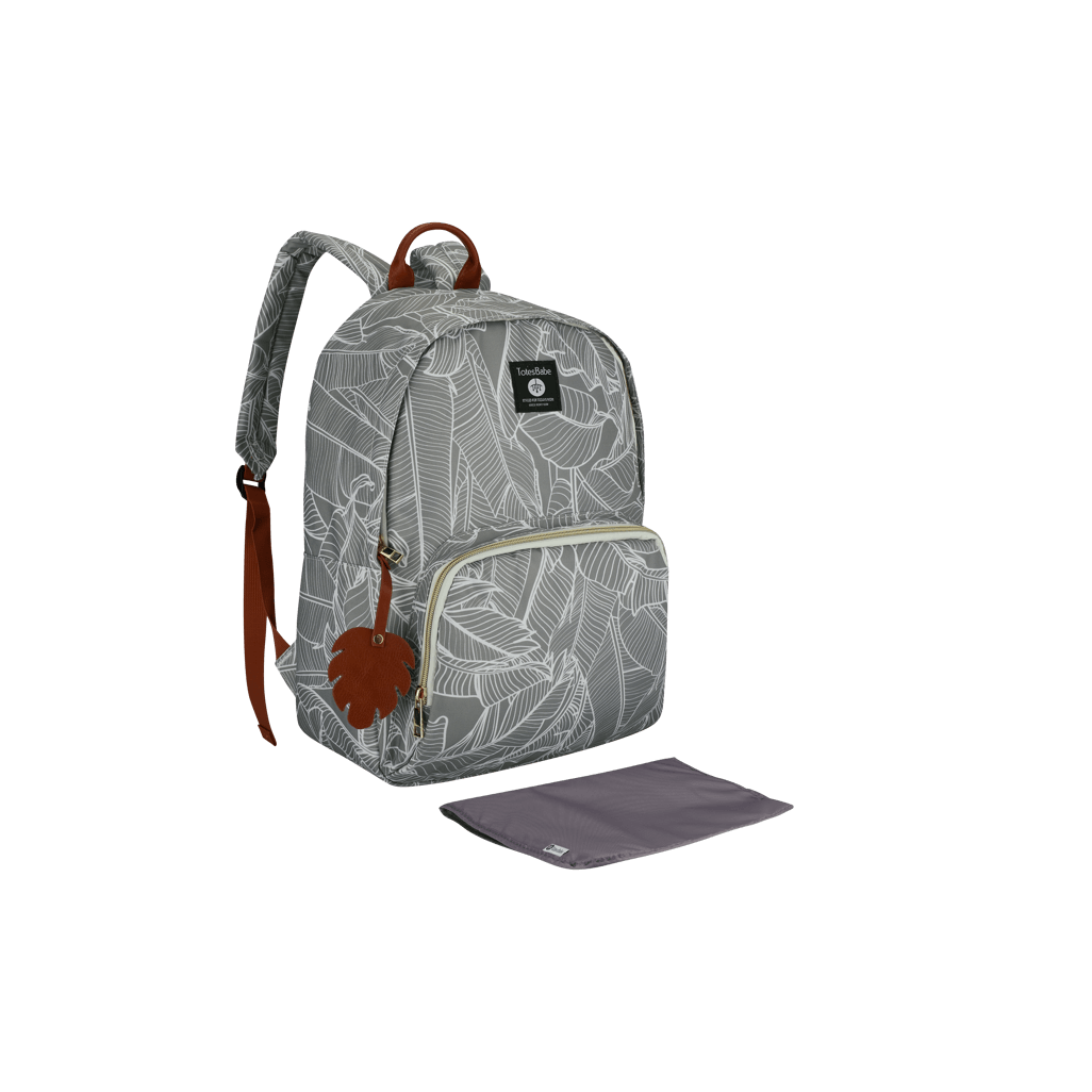 Totes Babe Selva Diaper Backpack Botanical Sage
