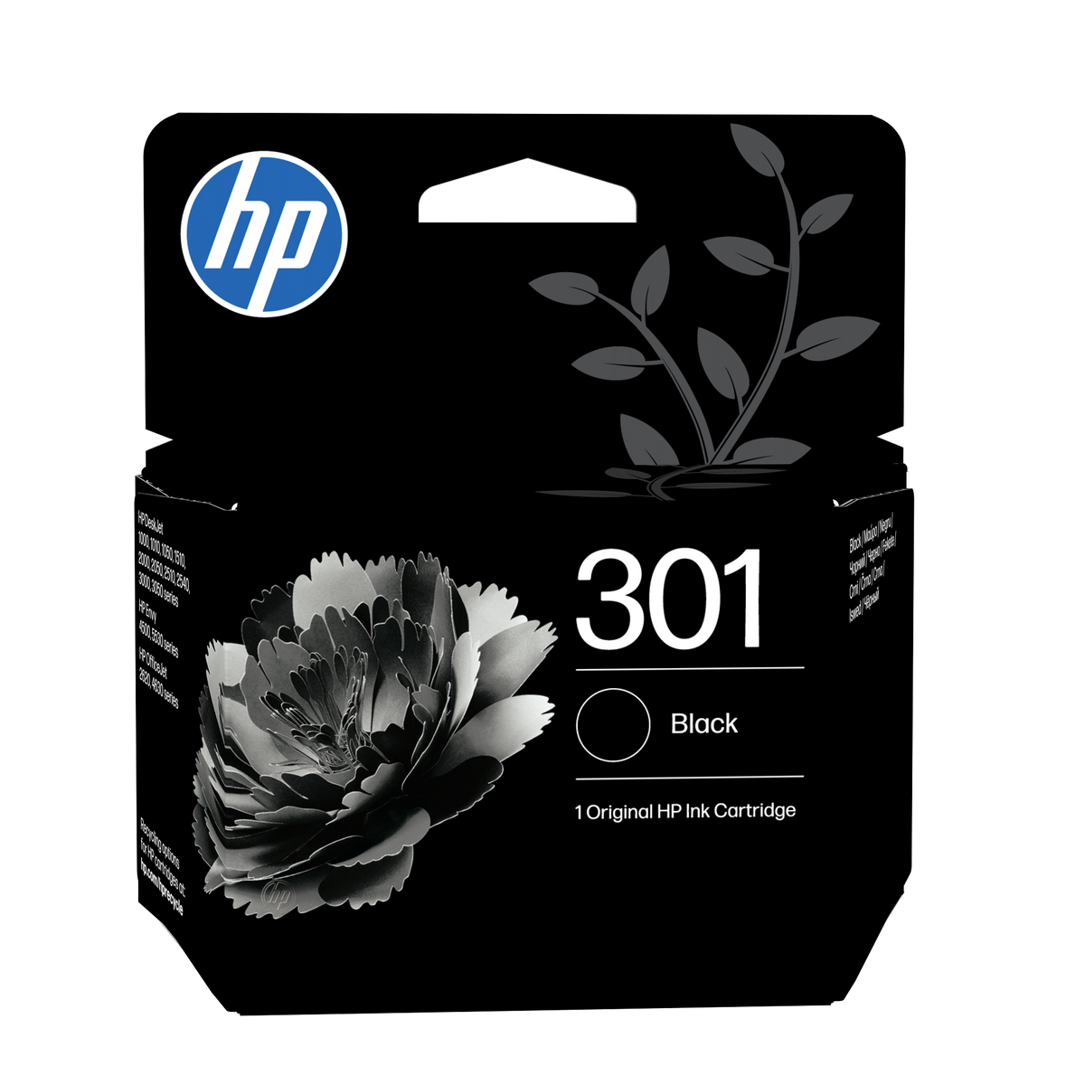 HP 122 Black Ink Cartridge For Deskjet 1000 J110 Series (190 Page Yield)
