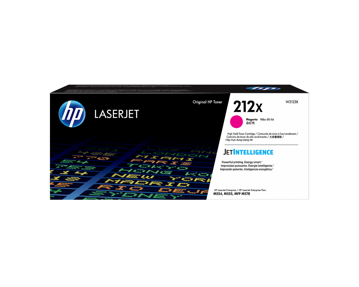 HP 212x Mgenta Toner Cartridge For HP Color Laserjet M555:m554:m578