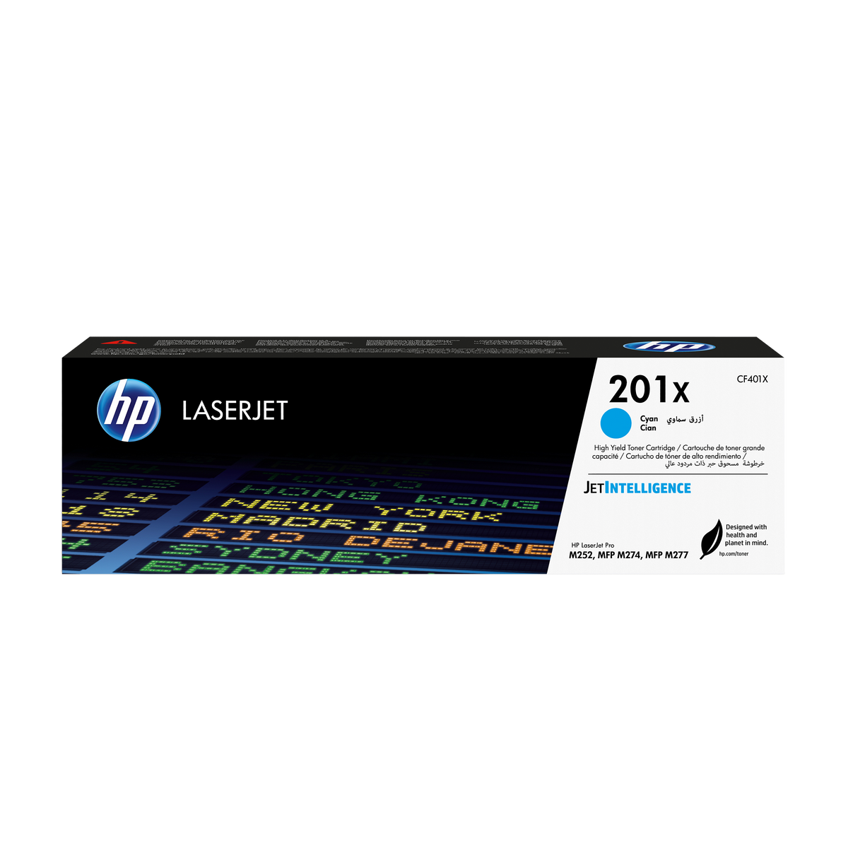 HP 201x Original Cyan Laserjet Toner Cartridge  For HP Color Laserjet Pro Mfp M277:m274:m252