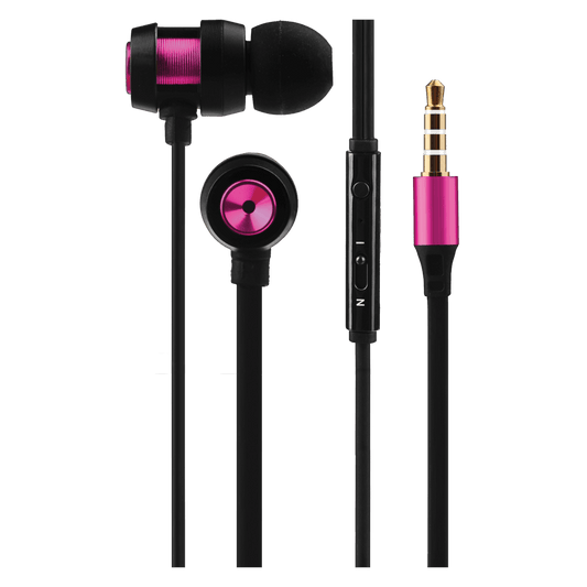 Volkano Alloy series metal earphone - Purple