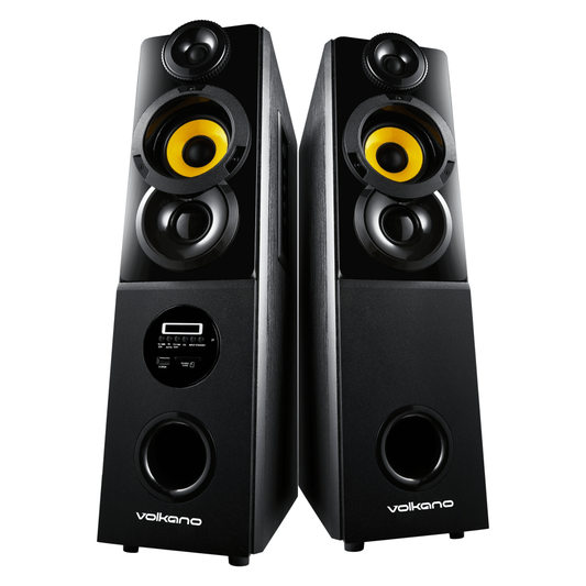 Volkano Aquiver Series Home Theatre Stereo Tower Speakers