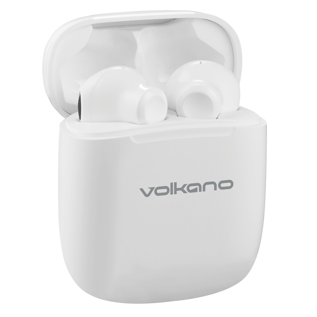 Volkano Buds X 2.0 Series True Wireless Earphones - White