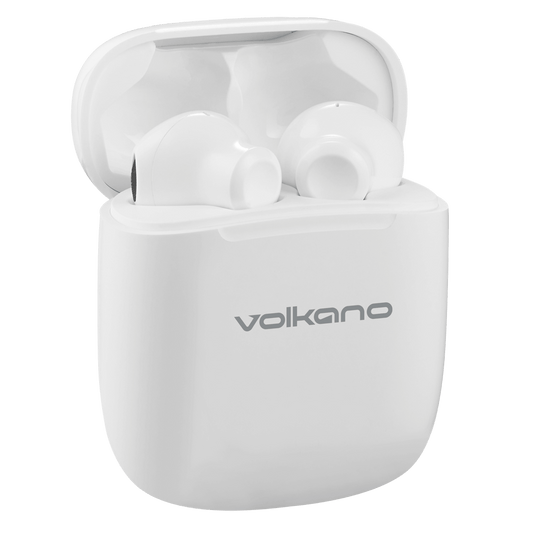 Volkano Buds X 2.0 Series True Wireless Earphones - White