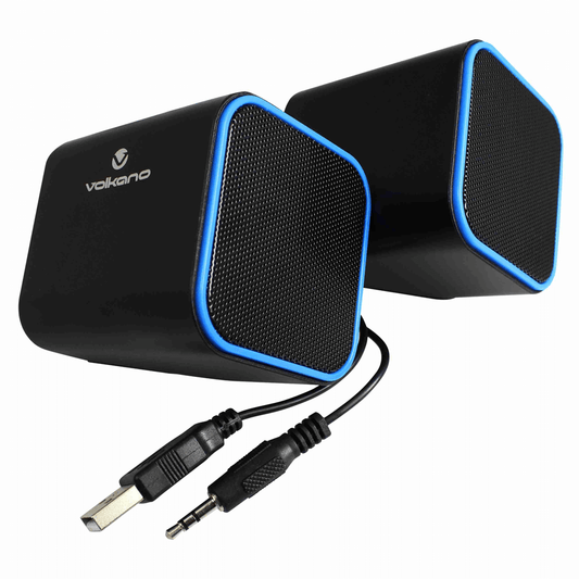 Volkano Diamond Series USB Speaker - Blue