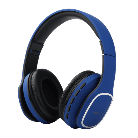 Volkano Phonic Series Bluetooth full size headphones - blue