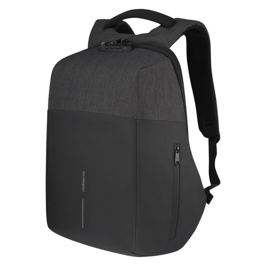 Volkano Smart Deux Laptop Backpack Black/Charcoal.