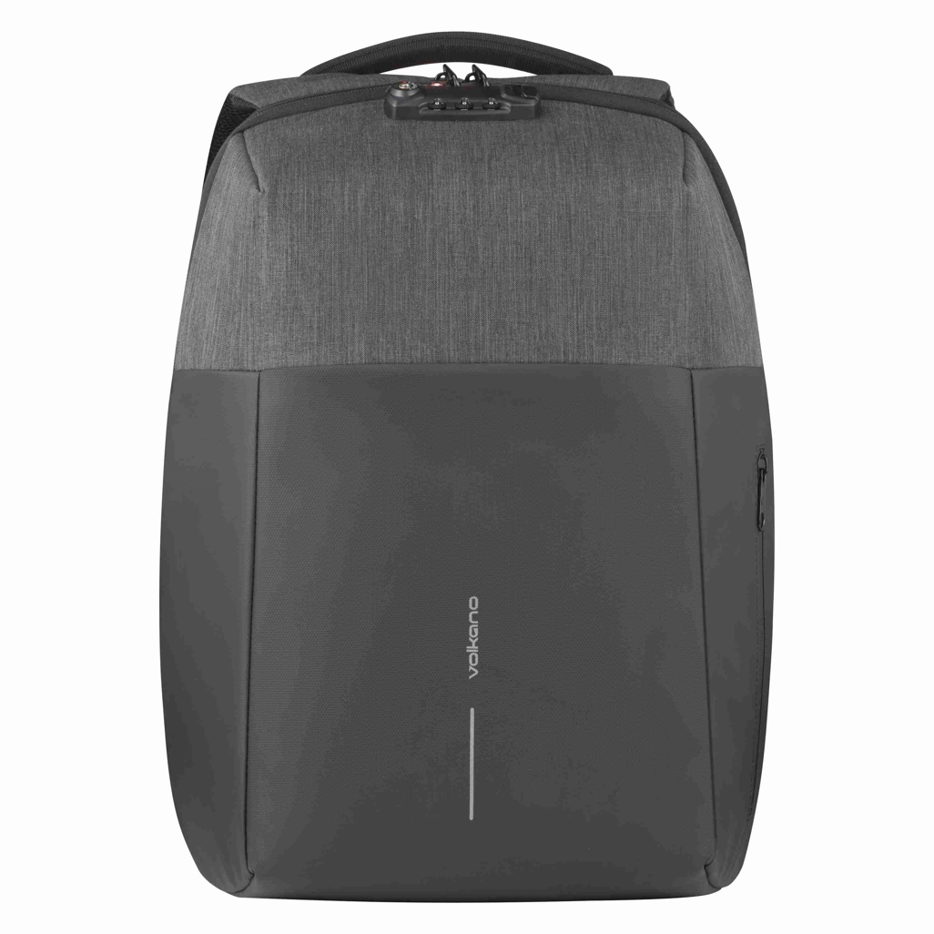 Volkano Smart Deux Laptop Backpack Black/Charcoal.