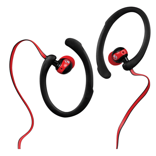 Volkano Sports Earphones BlackRed