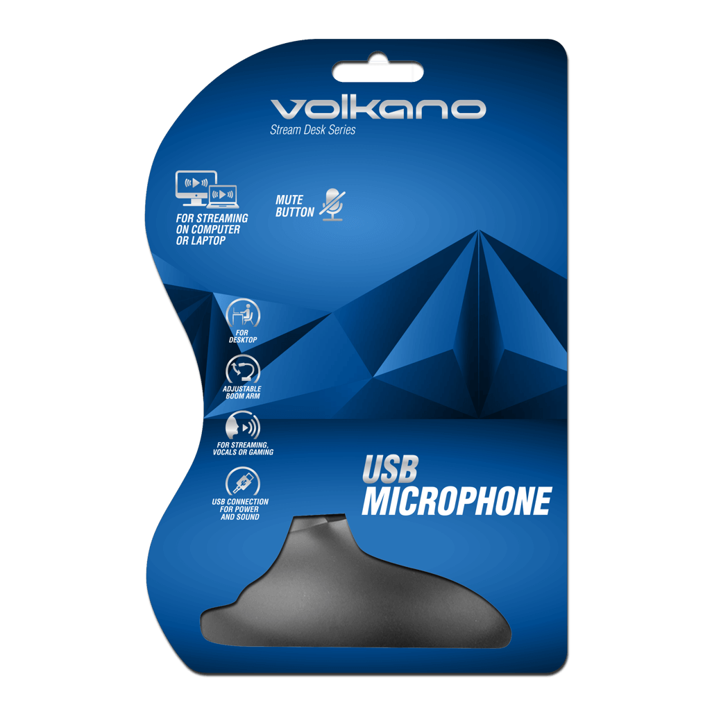 Volkano Stream Desk series USB Microphone