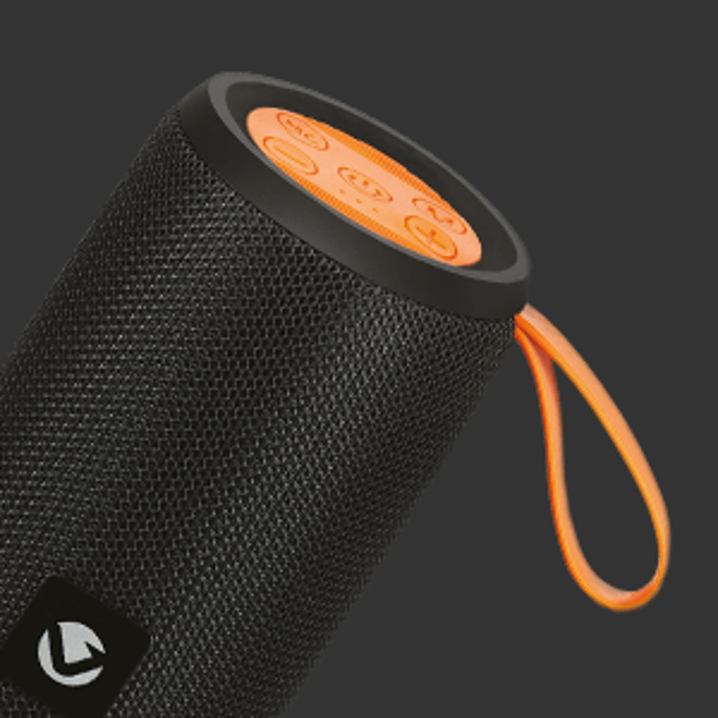 Volkano Stun 2.0 Series Bluetooth Speaker - Black