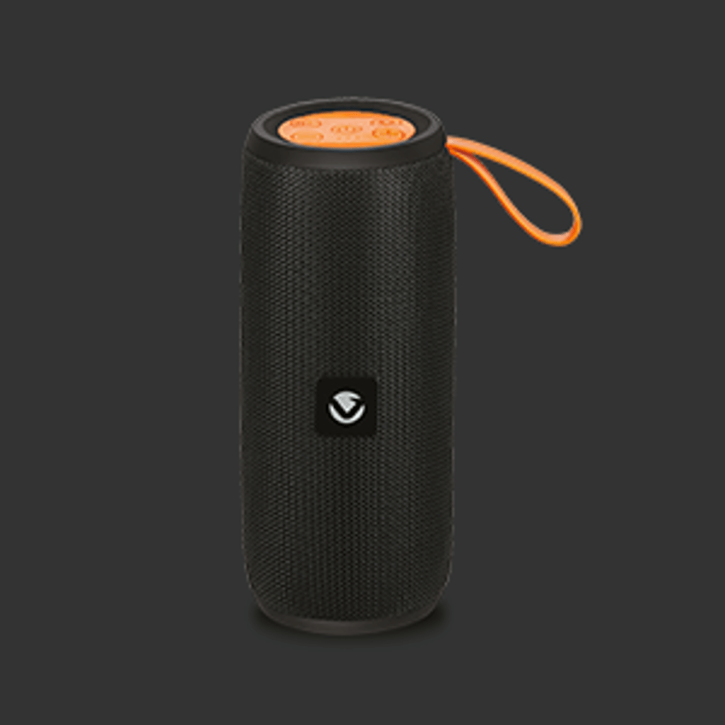 Volkano Stun 2.0 Series Bluetooth Speaker - Black