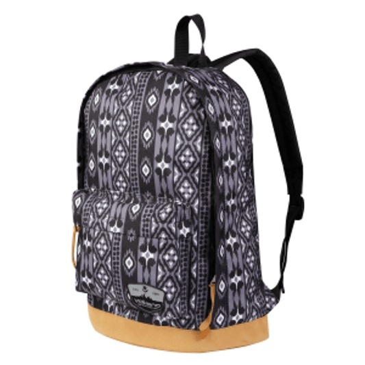 Volkano Suede Series Backpack Ethnic (Dark Grey)