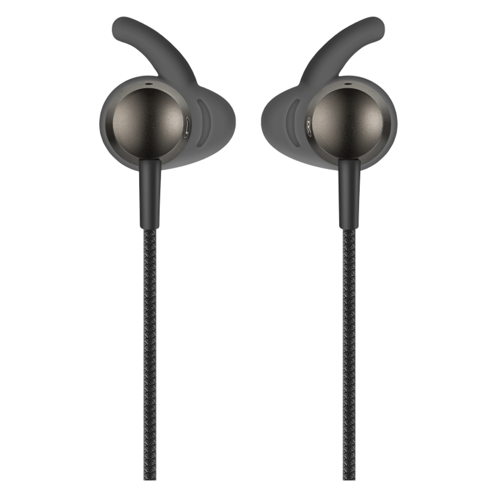 Volkano Titanium Series AUX Earphone - Gun Metal