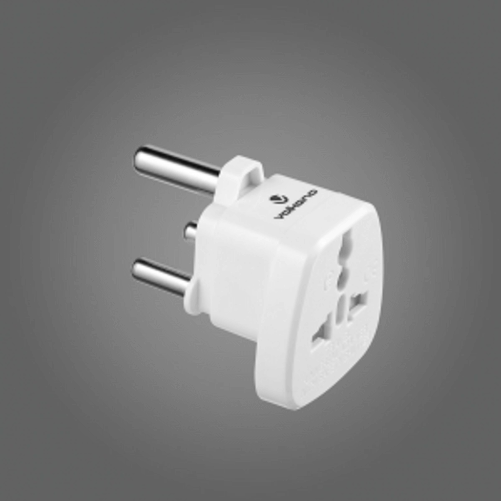 Volkano Traveller SA series travel plug UK/other socket to 15A SA plug