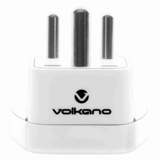 Volkano Traveller SA series travel plug UK/other socket to 15A SA plug