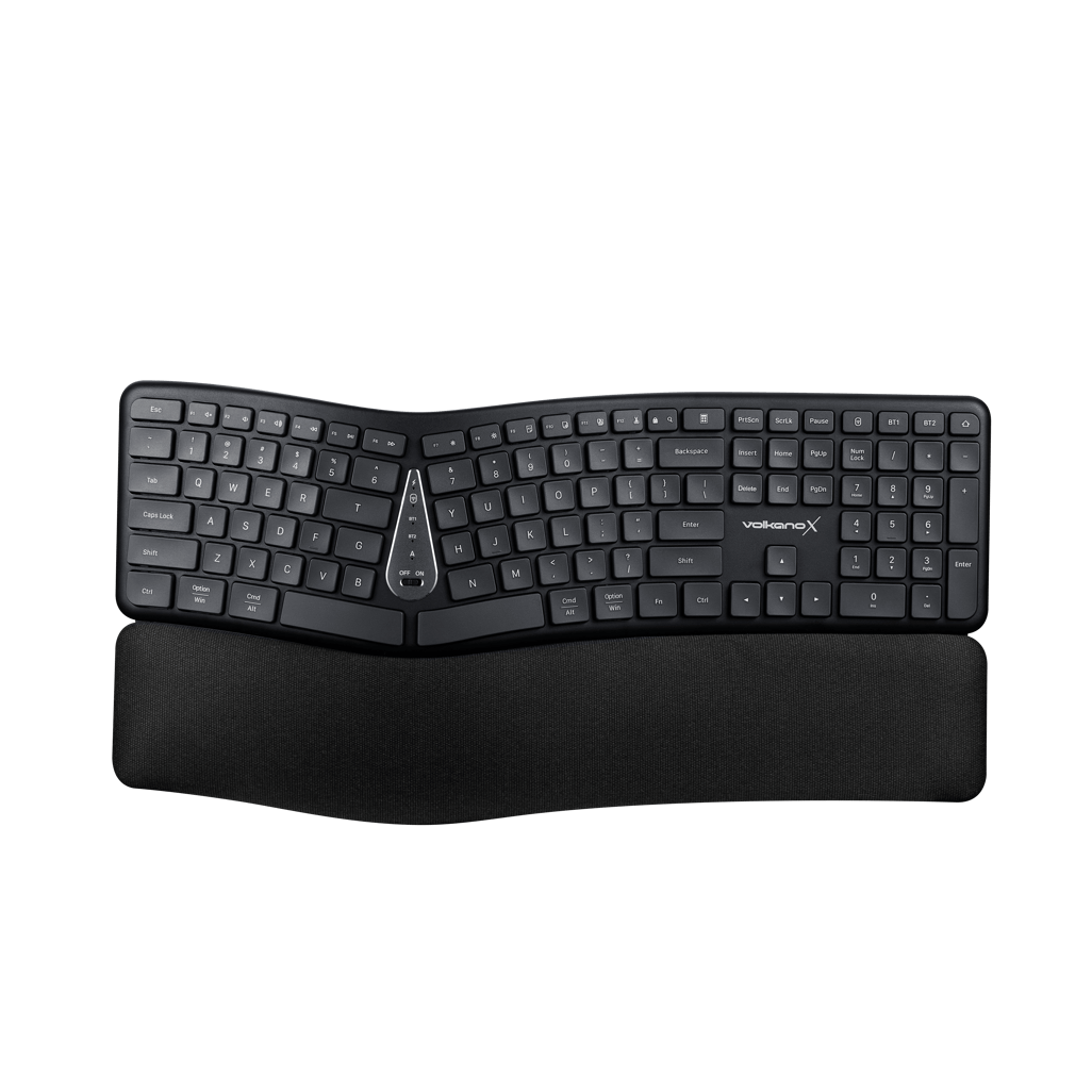 VolkanoX Ergo Bluetooth Wireless Keyboard