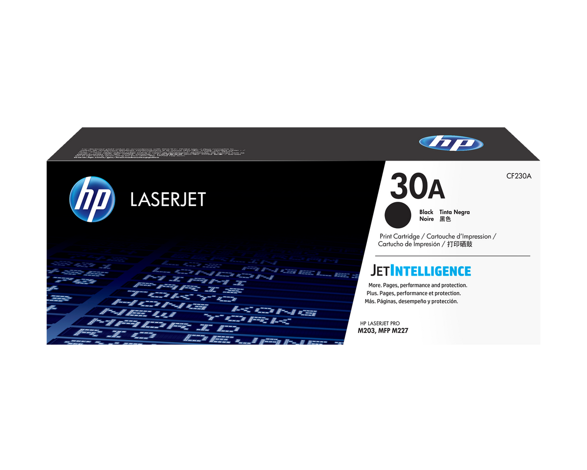 HP 30a Original Black Laserjet Toner Cartridge For HP Laserjet Pro M203:mfp M227